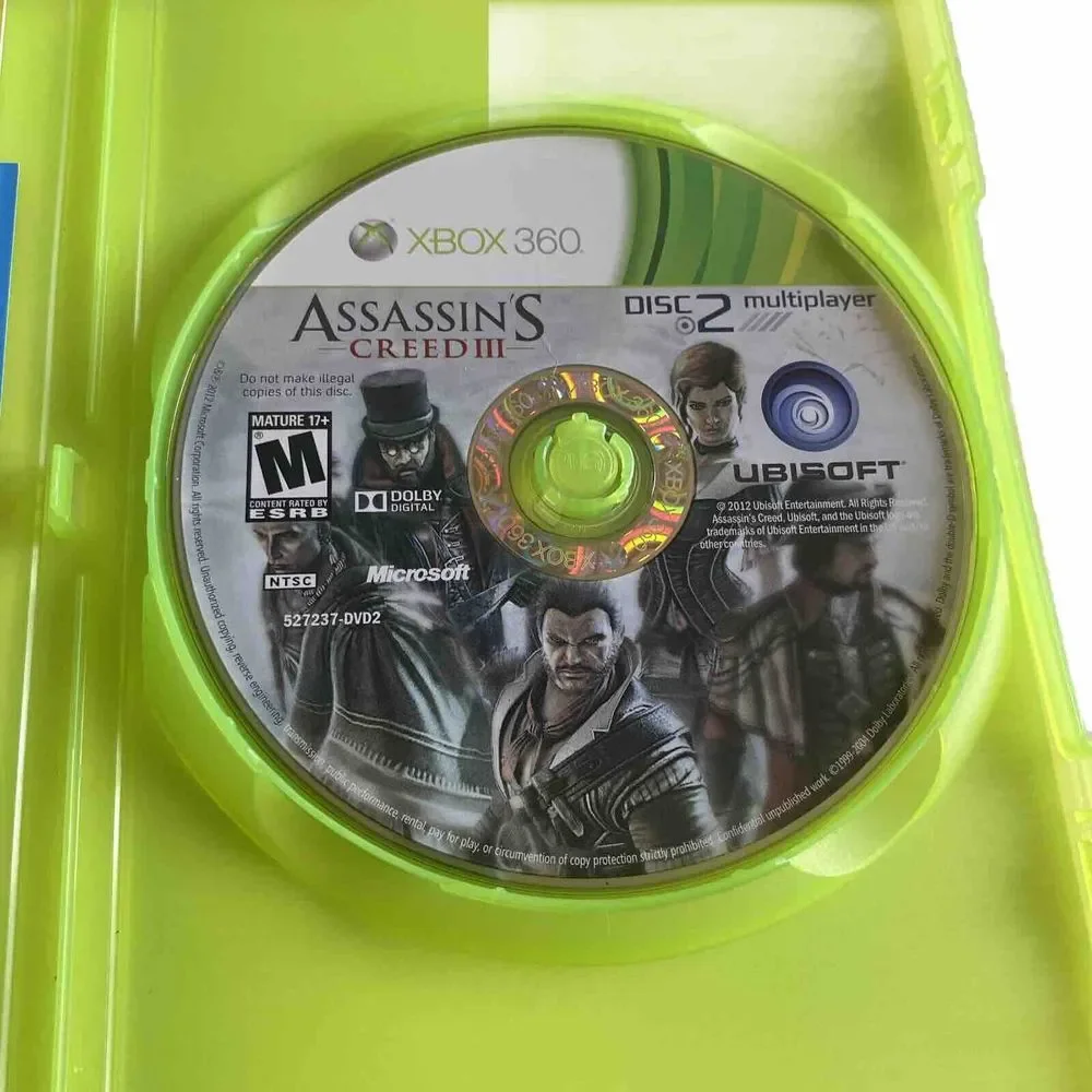 Assassin's Creed III (Microsoft Xbox 360, 2012)